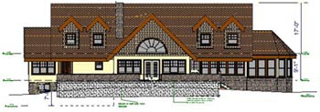 3D Side view
